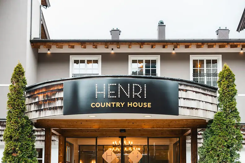 A sign on a building.