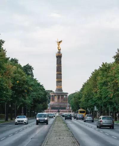 Siegessäule im Tiergarten Berlin