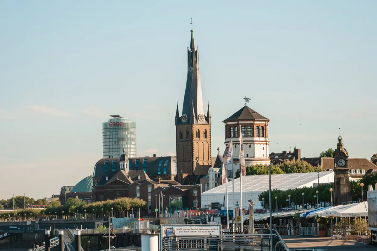 View of Düsseldorf’s Old Town