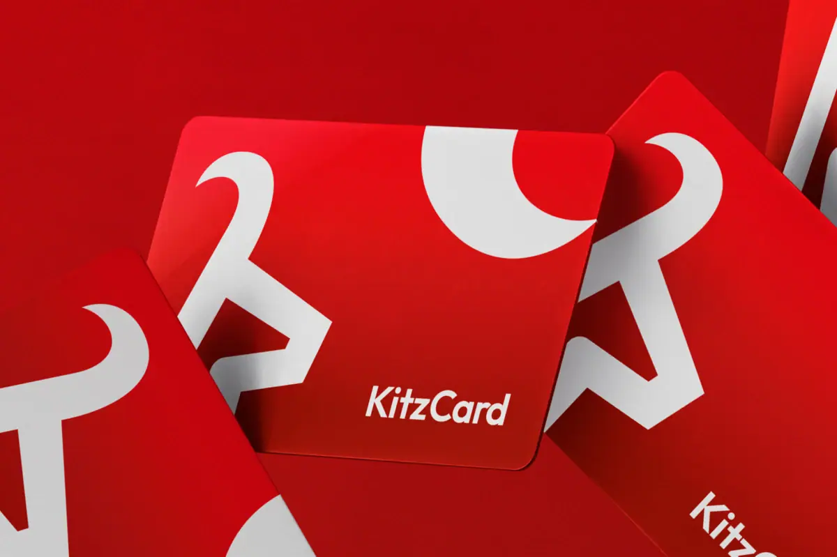 Red KitzCard guest cards