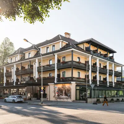 A building with balconies and windows.